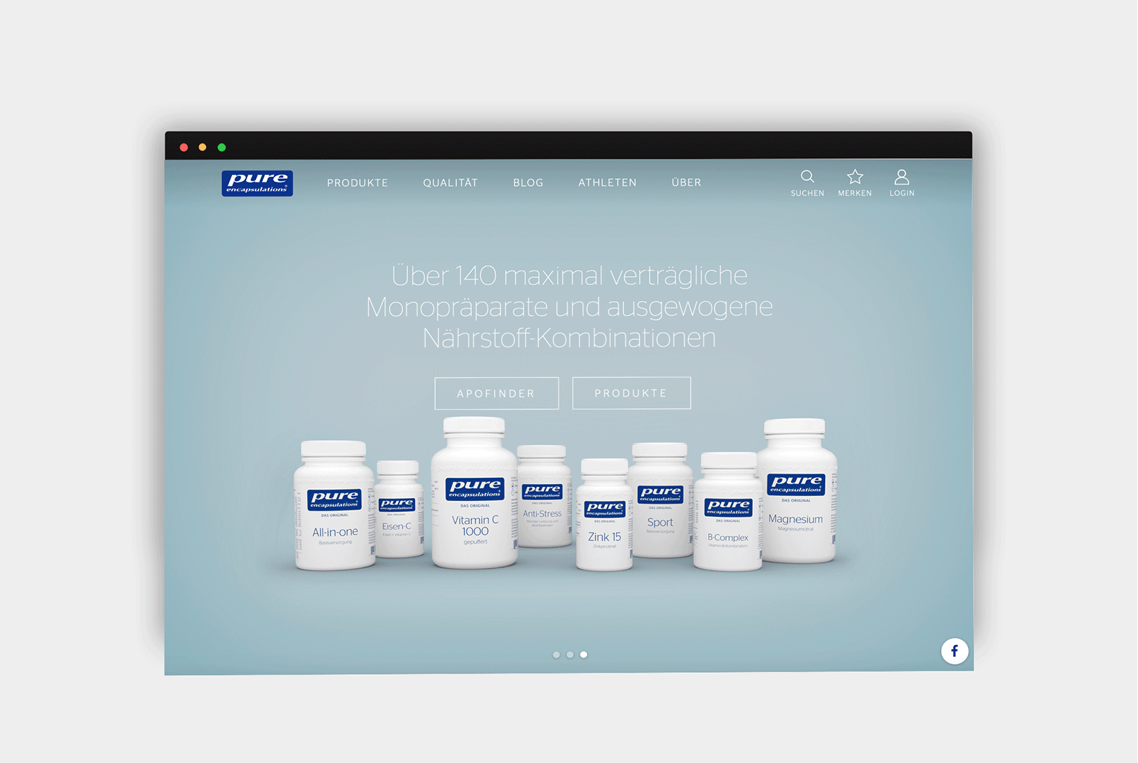 Pure Encapsulations® Website